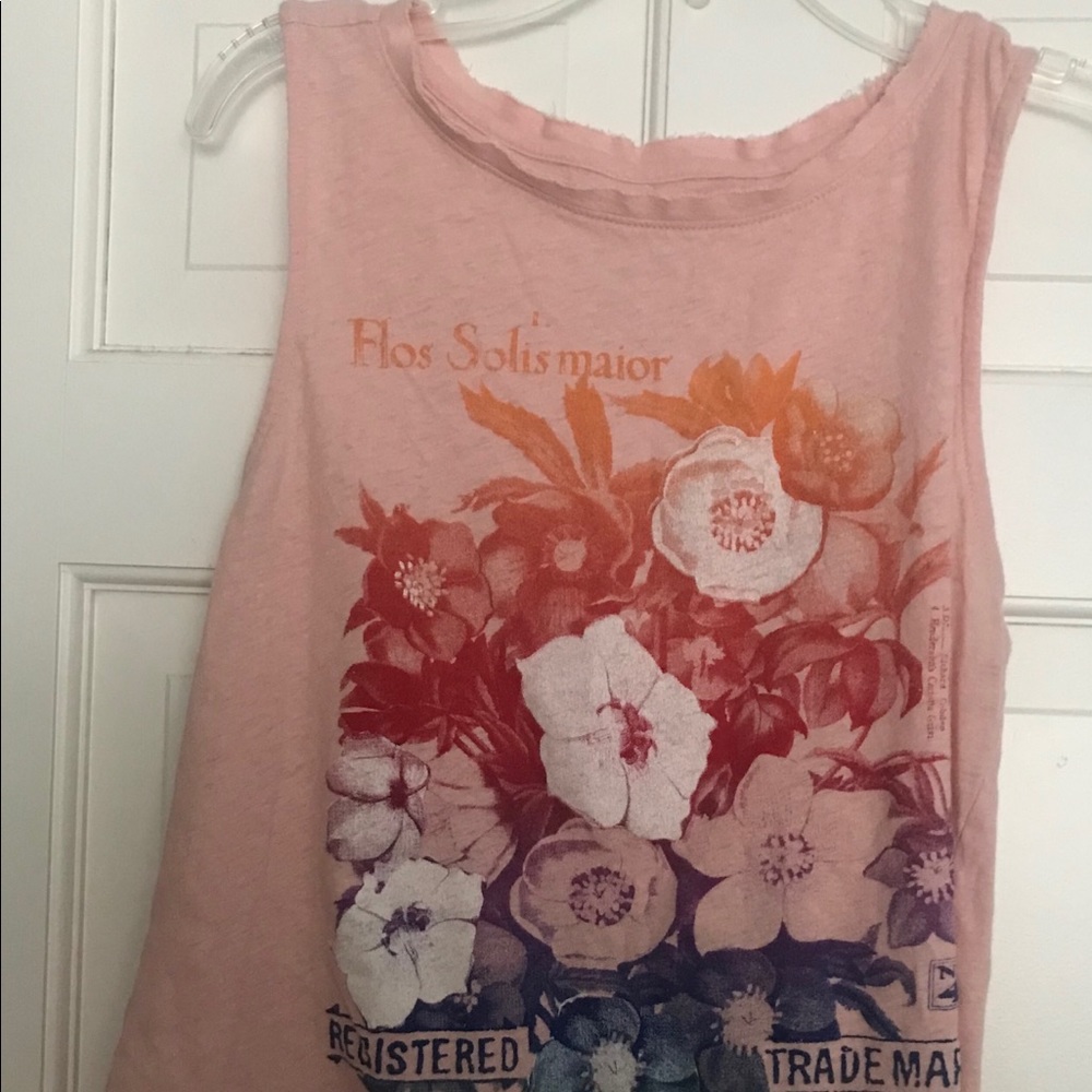 Flower tank top from lucky brand